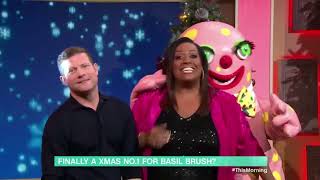 Basil Brush Mr Blobby and Bungle  Boom Boom Its Christmas Again  This Morning 12th December 2022 [upl. by Analos958]