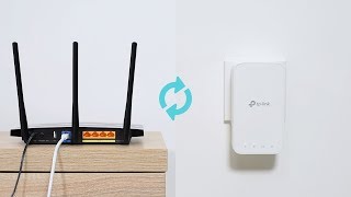 TPLink AC1200 WiFi Range Extender RE300 Quick Setup WPS [upl. by Naivatco]