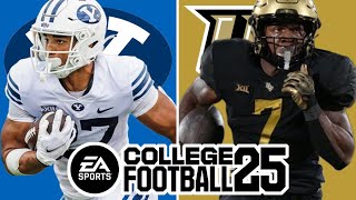 BYU 61 at UCF 34  Week 9 Simulation EA College Football 25 [upl. by Greer475]