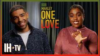 Kingsley BenAdir amp Lashana Lynch Interview  Bob Marley One Love 2024 [upl. by Ztnahc]