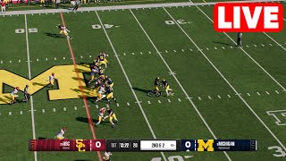 NCAAF LIVE🔴 USC Trojans vs Michigan Wolverines  Week 4 Full Game  2024 College Football 25 [upl. by Jerrome]