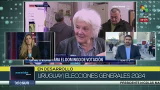 Inician elecciones generales en Uruguay [upl. by Eugenia]