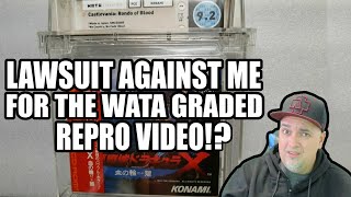 EBAY Seller Threatens To SUE Me For EXPOSING WATA Graded BOOTLEG Retro Game [upl. by Aztiraj]