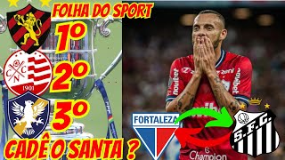 🤯DISPARIDADE ABSURDA DO SPORT PARA NÁUTICO E SANTA CRUZ🔥GUILHERME NÃO FICA NO FORTALEZA [upl. by Ardnauqal]