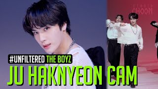 UNFILTERED CAM THE BOYZ JU HAKNYEON주학년 ROAR 4K  BE ORIGINAL [upl. by Adlar]