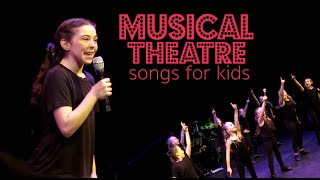 MUSICAL THEATRE SONGS FOR KIDS  by Spirit YPC [upl. by Anaet]