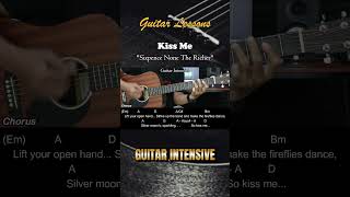 Kiss Me  Sixpence None The Richer  EASY Guitar Tutorial with Chords  Guitar Lessons chordgitar [upl. by Devina746]