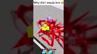 How did this happen 😭 jujutsushenanigans jjk roblox anime battlegrounds [upl. by Yevreh23]