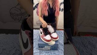 Nike Air Jordan 1 Retro Trophy Room Og Sp Tik tok Sneakers Packing process shortsviral [upl. by Norword]