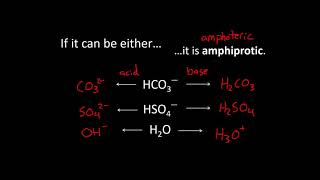 Chapter 14 part 2 amphiprotic molecules [upl. by Alison]