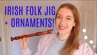 Learn folk tune The Victors Return  ornaments  Team Recorder [upl. by Khorma]