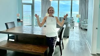 Waterscape A500 Video Tour Best Rated Front Row Beachfront Condo Rental Fort Walton Beach Florida [upl. by Dorman]