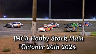 IMCA Hobby Stock Main At Central Arizona Raceway October 26th 2024 [upl. by Monahan553]