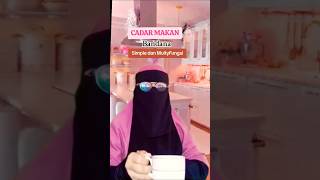 CADAR MAKAN YANG SEMAKIN MENARIK HATI PARA AKHWAT cadarmakan cadarmuslimah cadar cadarsafar [upl. by Yekcim880]