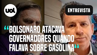 Bolsonaro atacava governadores quando culpava ICMS dos estados por gasolina cara diz Mauro Mendes [upl. by Verity]