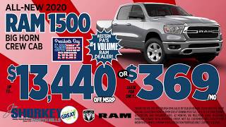 Jim Shorkey CDJR North Hills  2020 RAM 1500  Presidents Day Sales Event  Near Wexford PA [upl. by Cottrell]