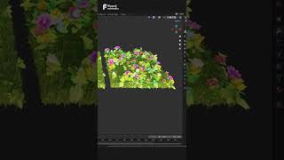 Blender 4 Grass amp Flowers Procedural Geometry Node 🌸 Download on FlippedNormals [upl. by Berner]