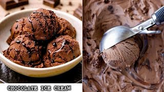 easy homemade chocolate ice cream with fivebasic ingredients 🍨😋 [upl. by Delmer782]