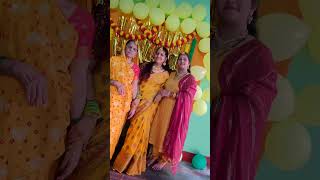 Branded haldi ceremony sister in law haldicermony wedding haldi [upl. by Crystie63]