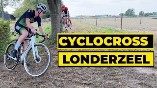 CYCLOCROSS RACE  LONDERZEEL STEENHUFFEL  GoPro hero 12 BIKE FOOTAGE  4K 60 fps [upl. by Eirellav]