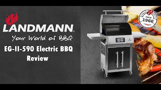 Landmann Electric BBQ Review EGII590 [upl. by Adym]