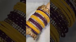 combination bangles set desiner bangles collection beautiful bangles shorts viral [upl. by Ymia]