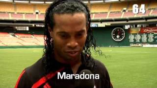 90 Seconds with Ronaldinho [upl. by Neltiak]