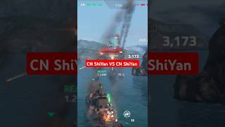 CN ShiYan VS CN ShiYan  Modern warships Shorts [upl. by Mlohsihc52]