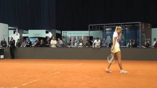 Maria Sharapova training session Part 2  Porsche Tennis Grand Prix 2013 [upl. by Bilek]