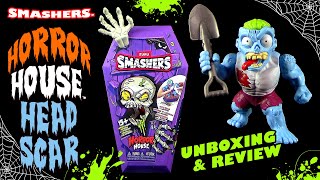 Zuru ® Smashers  Horror House  Blauer Zombie Head Scar  Unboxing amp Review  WOW [upl. by Sedgewick]