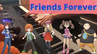 Friends Forever  SerenaCalems Theme  Pokémon X amp Y Piano Cover [upl. by Nara]