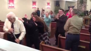 Pentecostal Holy Ghost outpouring [upl. by Buzzell]