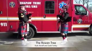 Quapaw Tribe FireEMS Bagpipers [upl. by Neelloj]