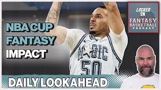 NBA Cup Tuesday Fantasy Basketball Preview amp Streaming [upl. by Troy]