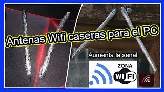 Antena WiFi Casera para el PC y aumenta la de Señal fácil de realizar [upl. by Scotty211]