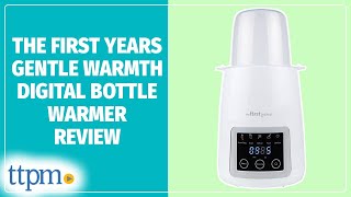 The First Years Gentle Warmth Digital Bottle Warmer from TOMY Instructions  Review [upl. by Temirf]