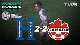 HIGHLIGHTS  Honduras vs Canadá  CONCACAF Sub20 Championship  TUDN [upl. by Magree]