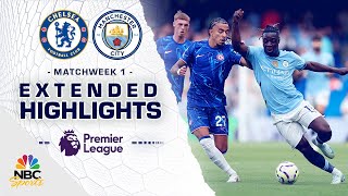 Chelsea v Manchester City  PREMIER LEAGUE HIGHLIGHTS  8182024  NBC Sports [upl. by Daren933]