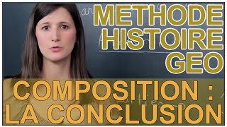 Composition  rédaction de la conclusion  HistoireGéographie  Les Bons Profs [upl. by Orms]