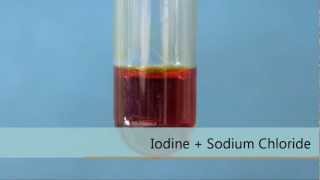 Iodine  Sodium Chloride [upl. by Ainer]