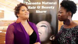 Natural Hollywood Magazine Interview with Actress Kim Coles at the Toronto Naturals Hair Show [upl. by Karolina]