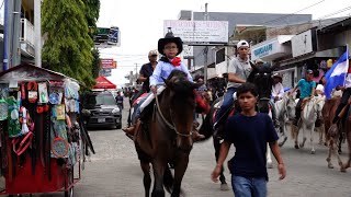 Caballistas Brillan en la Cabalgata Tradicional de Estelí Nicaragua [upl. by Drobman]