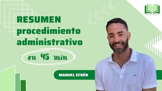 Resumen procedimiento administrativo [upl. by Gustaf]