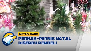 Pernak Pernik Natal Ramai Diserbu Pembeli [upl. by Achilles]