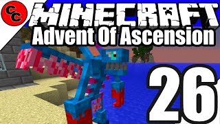 Minecraft Mods quotAdvent Of Ascension Mod Lets Play EP26 Corallus fight quot [upl. by Alurta]