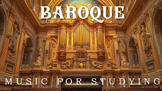 Top Best Baroque Music for Studying Increase Memory JS Bach Vivaldi Handel Scarlatti [upl. by Audris160]