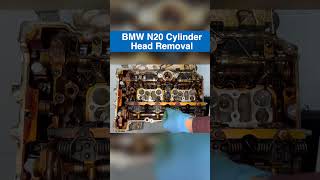 BMW N20 cylinder head removal in Part 2 of Project 328i coming this week [upl. by Hctub]