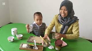 Practical Life Montessori di KB Saint Alfa School Rangkasbitung [upl. by Laeria]