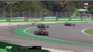 Alex Peroni Horror Crash  Monza Formula 3 [upl. by Strohbehn684]