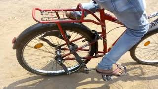 4 bar mechanism chain less bicycle [upl. by Anev]